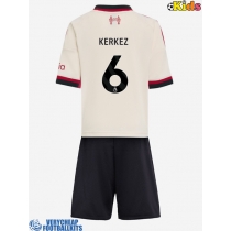 Liverpool Milos Kerkez #6 Replica Away Minikit 2025-26 Short Sleeve (+ pants)